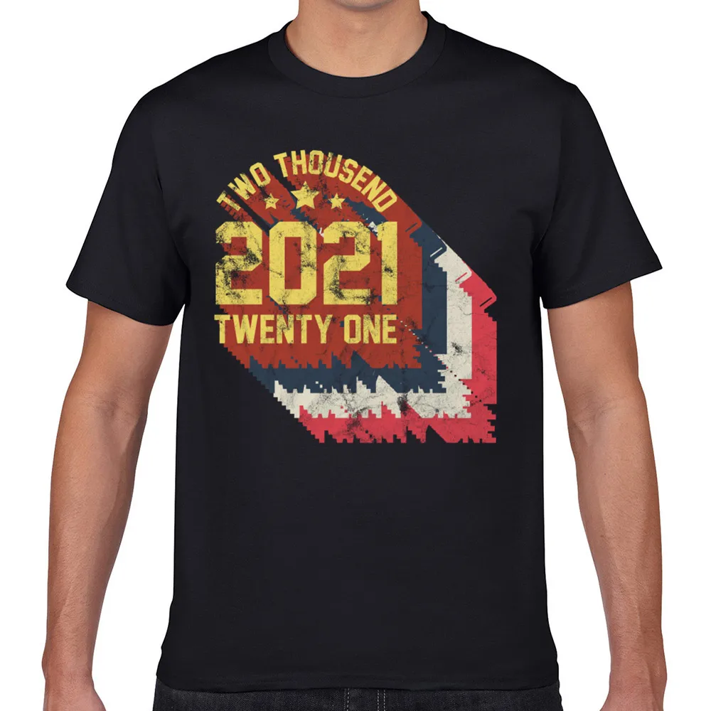 

Tops T Shirt Men 2021 vintage Vogue Vintage Geek Short Male Tshirt fa004