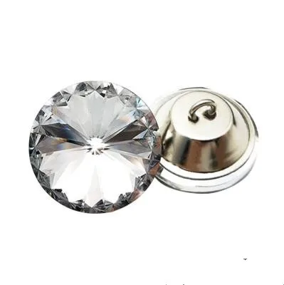 50 шт./лот акриловые стеклянные пуговицы для шитья дивана сделай сам алмазная