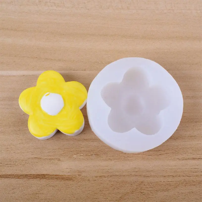 

3 Sizes Flower Resin Rose Flower Pendant Silicone Mold Jewelry Making Art Craft for make your flower crafts