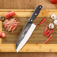 hand forged kitchen knife high carbon steel meat cleaver kitchen sharp slice knife professional chef knife fish tang knife