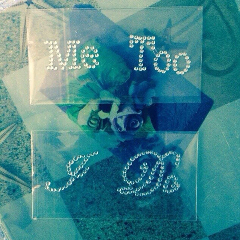 Акция! 1 комплект I Do Me Too прозрачные наклейки для свадебной обуви свадебные