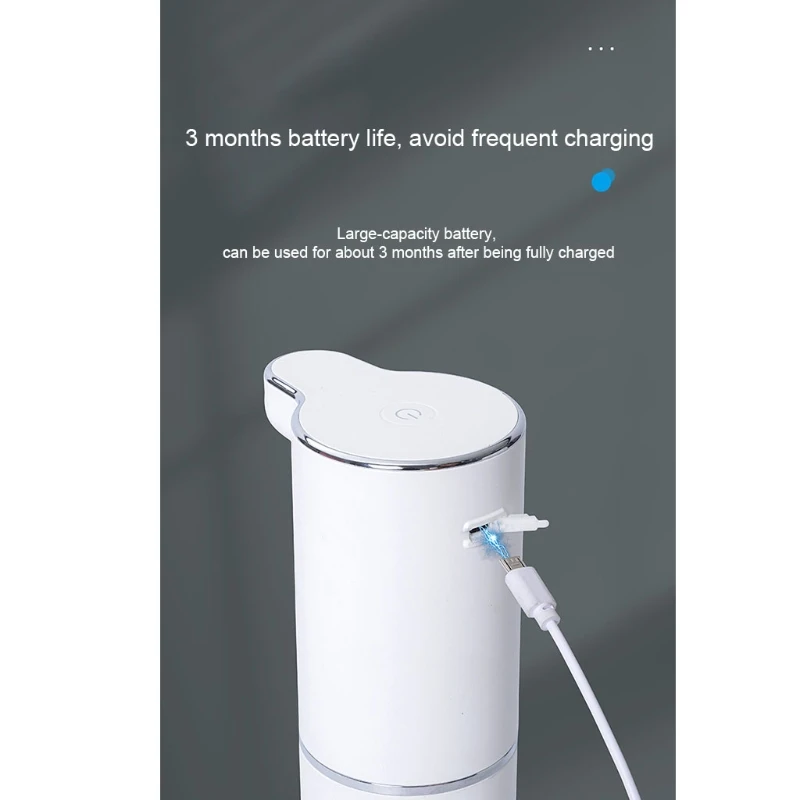 

Automatic Foam Soap Dispenser Touchless Washing Hand Machine Adjustable Volume