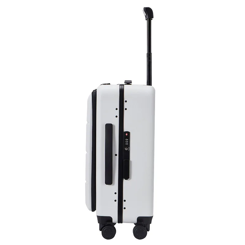Новинка, 2" 24" 2" дюймов ABS+ PC чехол для костюма, сумка в виде ракушки, универсальный чехол на колесиках для переноски багажа на молнии, чехол для путешествий, Модный чехол на колесиках
