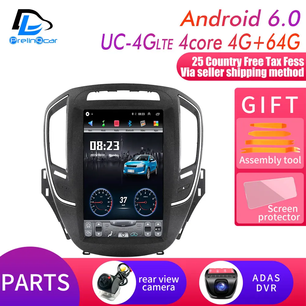 4G Lte 64G rom вертикальный экран android автомобильный gps Мультимедиа Видео Радио плеер 12,8 дюймов для opel новая система insignia navigaton