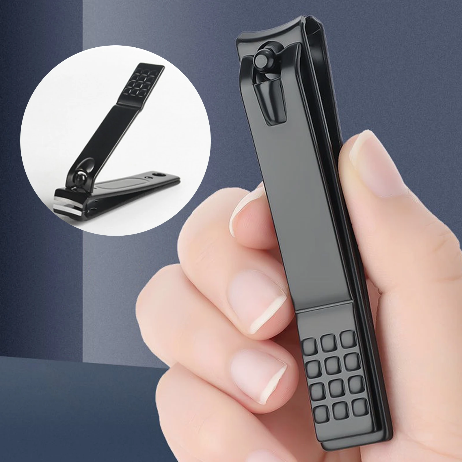 

Professional Stainless Steel Nail Clipper Travel Fingernail Cutter Trimmer Machine Toenail Scissors Nippers Plier Pedicure Tool