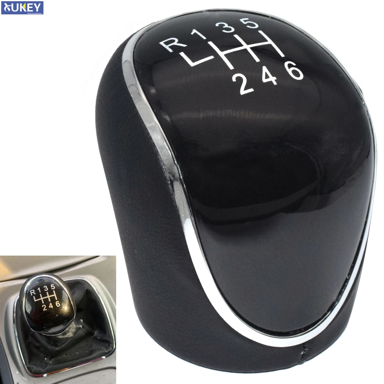Ручка рычага переключения передач Ford Mondeo Mk3 Mk4 IV 4 Focus Mk2 III S Max C Kuga Galaxy 6