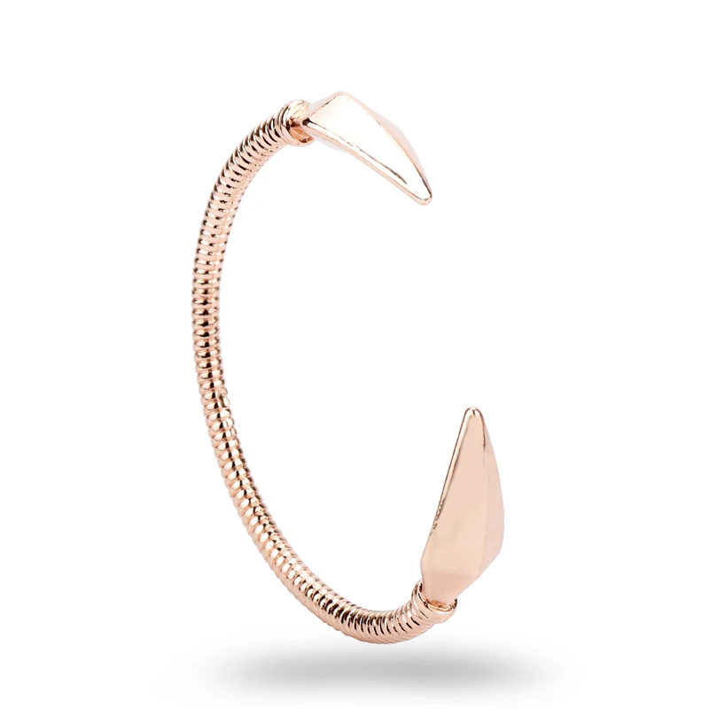 2 вида стилей модные манжеты браслеты для женщин розового золота браслет