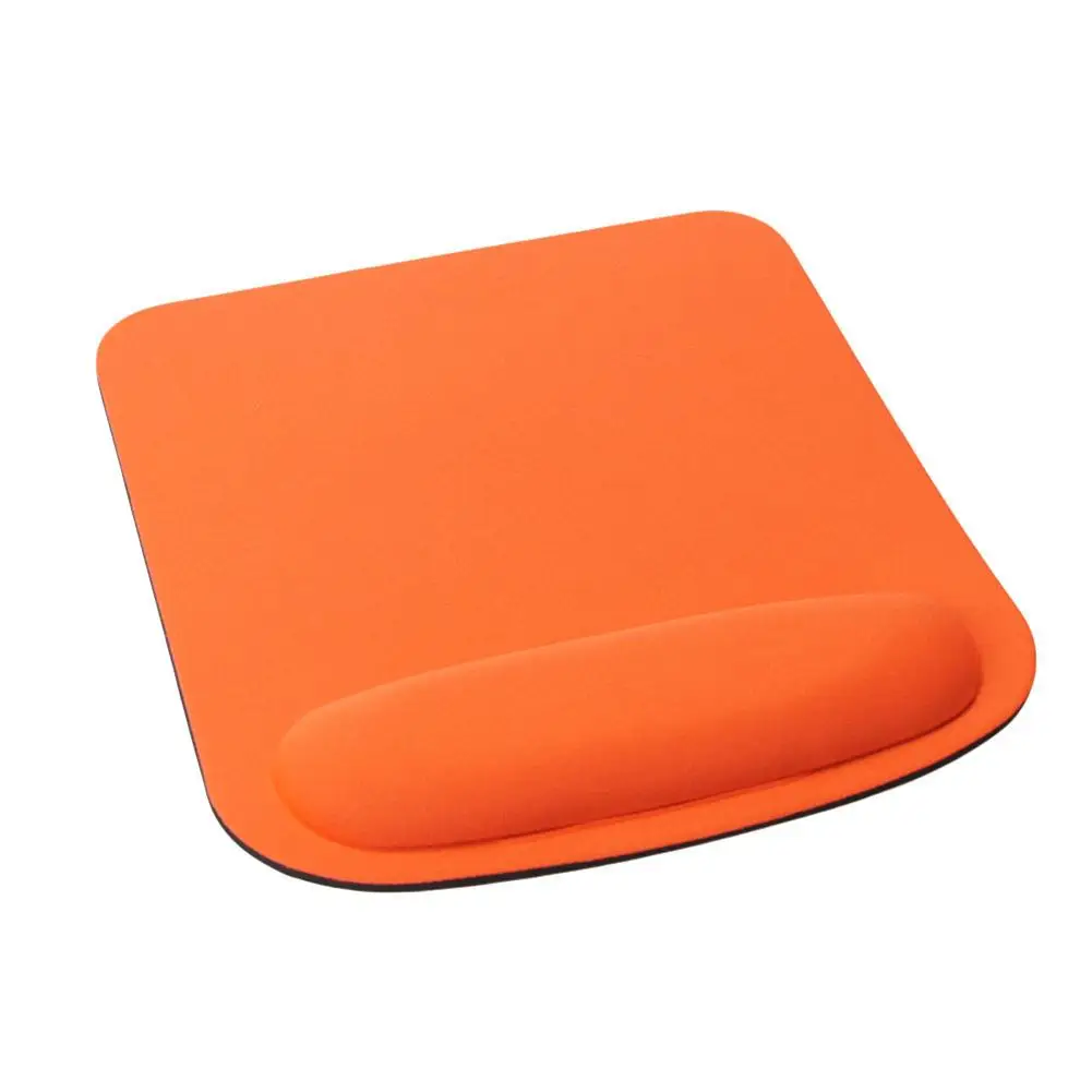 Эргономичный коврик для мыши силиконовый гелевый нескользящий обтекаемый