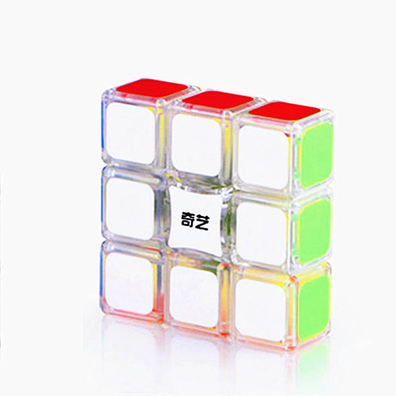 Qiyi 1x3x3 куб скоростная головоломка 133 магический куб qiyi 133 cubo magico антистресс игрушки для детей