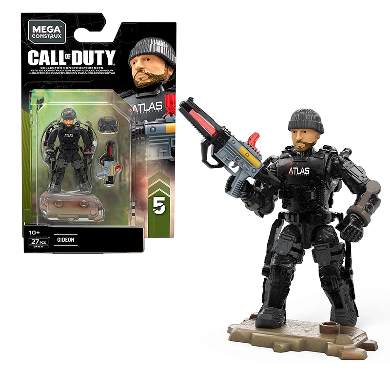 

Mega Construx Call of Duty Gideon Gfw71 Model Figure Collector's Edition Children's Adult Birthday Holiday Gifts