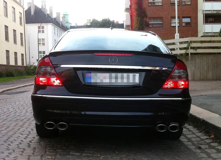 Спойлер заднего крыла для Benz W211 задний спойлер из ABS-материала Праймер цветной E300