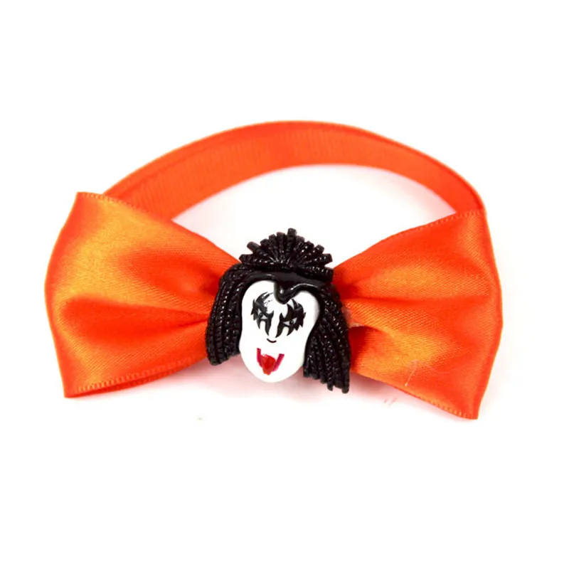 

Halloween Pet Decoration Pet Bow Tie Pet-accessories Halloween Funny Cat Tie Cat Collar Adjustable Size Pug Dog Tie Puppy Collar