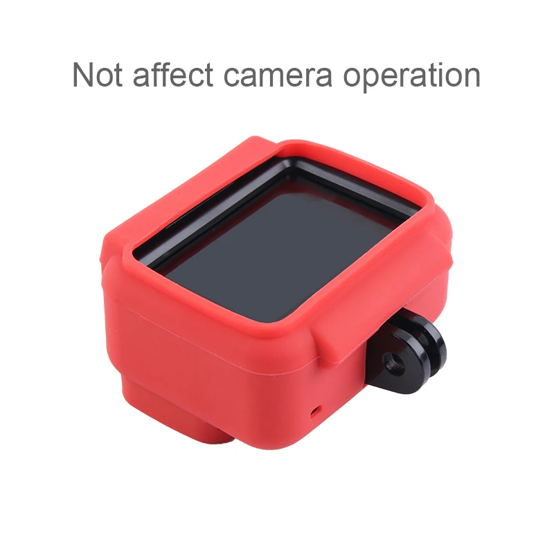 Аксессуары для GoPro цветной мягкий силиконовый защитный чехол с рамкой Go Pro Hero 6 5 7