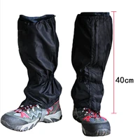 1 pair waterproof legging gaiters ski outdoor hiking walking climbing hunting snow ripstop polainas impermeables