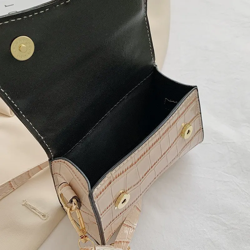 

Luxury Small Handbags Designer Crossbody Bags For Women Fashion Crocodile Pattern Shoulder Bag Lady Flap Mini Top-handle Bags