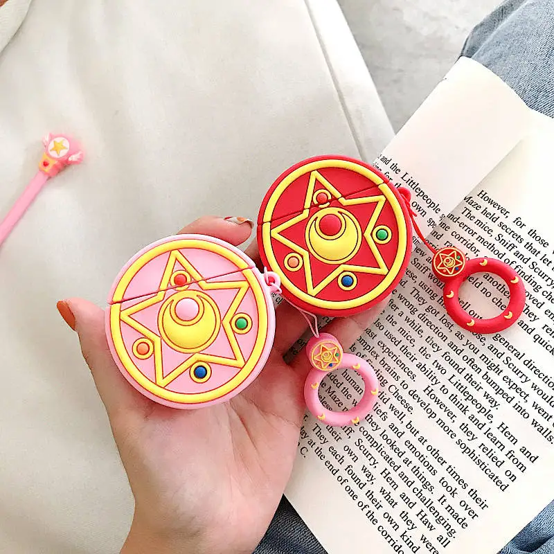 Силиконовый чехол для наушников с Bluetooth мультипликационным номером и надписью