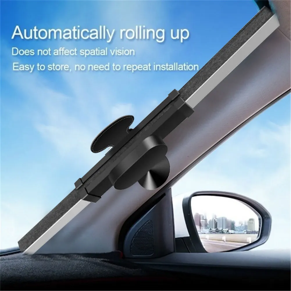 

Car Retractable Windshield Anti-UV Car Window Shade Car Front Sun Block Auto Rear Window Foldable Curtain 46/65/70/cm Sunshade