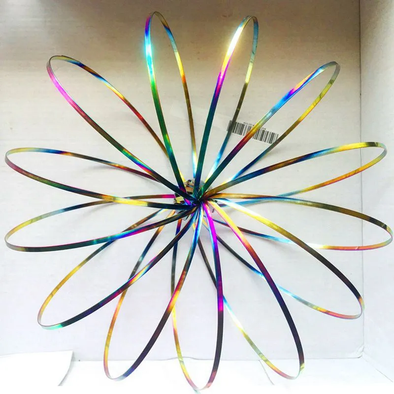 Цветной Прядильщик игрушка из нержавеющей стали потрясающее кольцо для рук