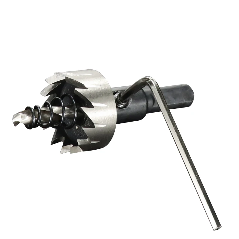 CMCP HSS Hole Saw Cutter 15-53mm Carbide Tip Core Drill Bit Metal Drilling Alloy Set | Инструменты