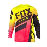 2021 motocross jersey mtb downhill jeresy cycling mountain bike maillot ciclismo hombre quick dry jersey aykw fox jersey