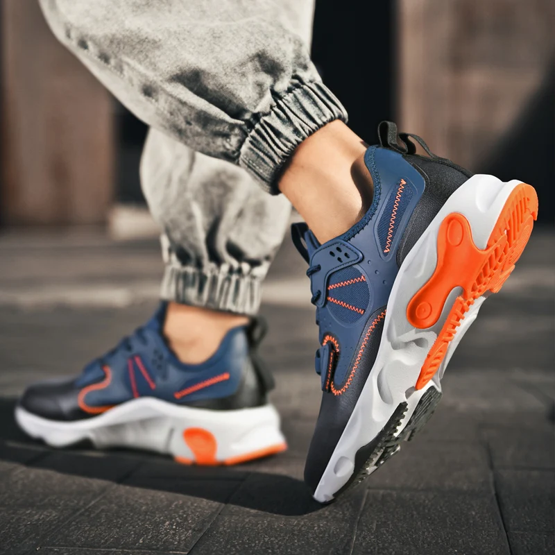 

Мужские тренировочные кроссовки, белые мужские высокие кроссовки, мужская спортивная обувь, зимние спортивные высокие кроссовки, черные сп...