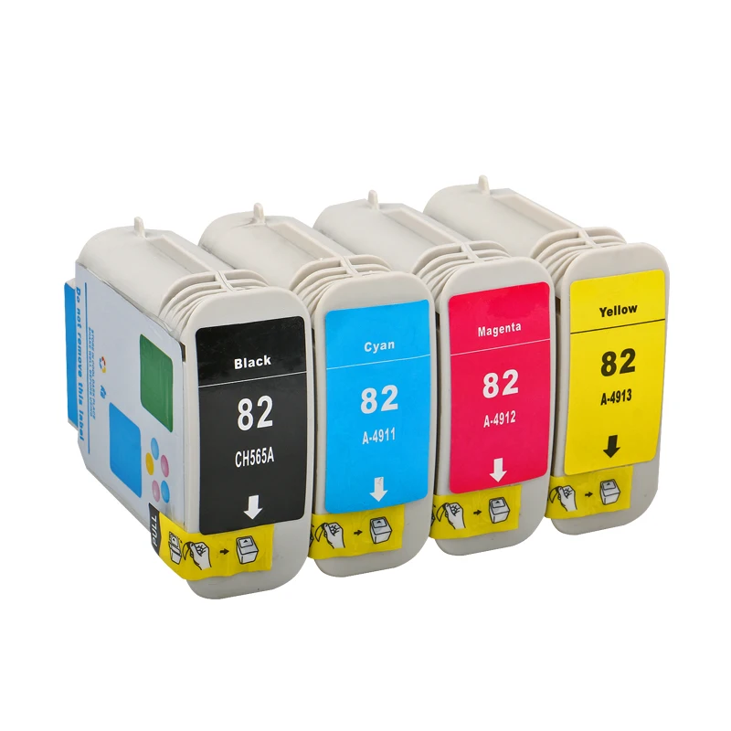 Картриджи для струйного принтера HP82 82 XL HP82XL 82XL CH565A Designjet 10ps 20ps 120nr 50ps 500 500ps |
