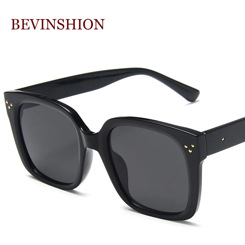 Новинка 2020 классические винтажные корейские модные квадратные солнцезащитные