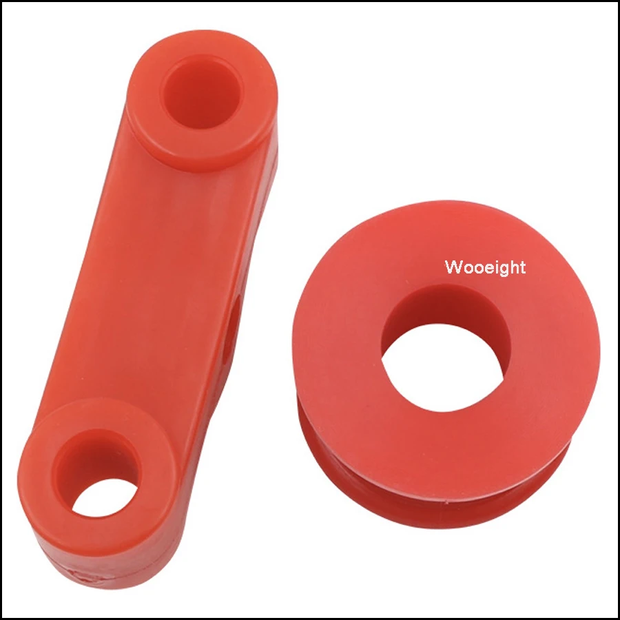 Комплекты красных полиуретановых втулок переключения передач Wooeight 2 шт. подходят