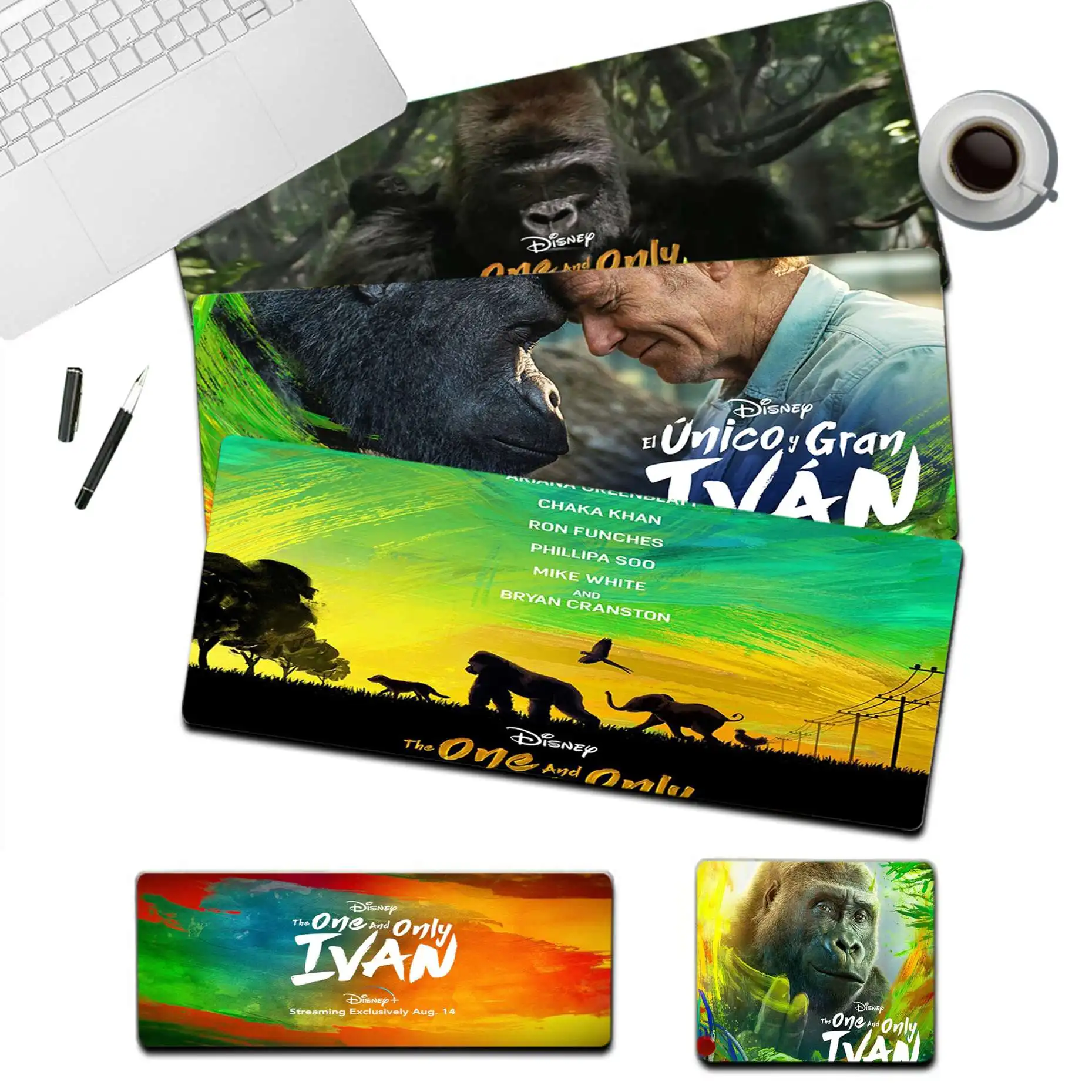 

Disney The One and Only Ivan New Arrivals Durable Rubber Mouse Mat Pad Size for CSGO Game Player Desktop PC Computer Laptop