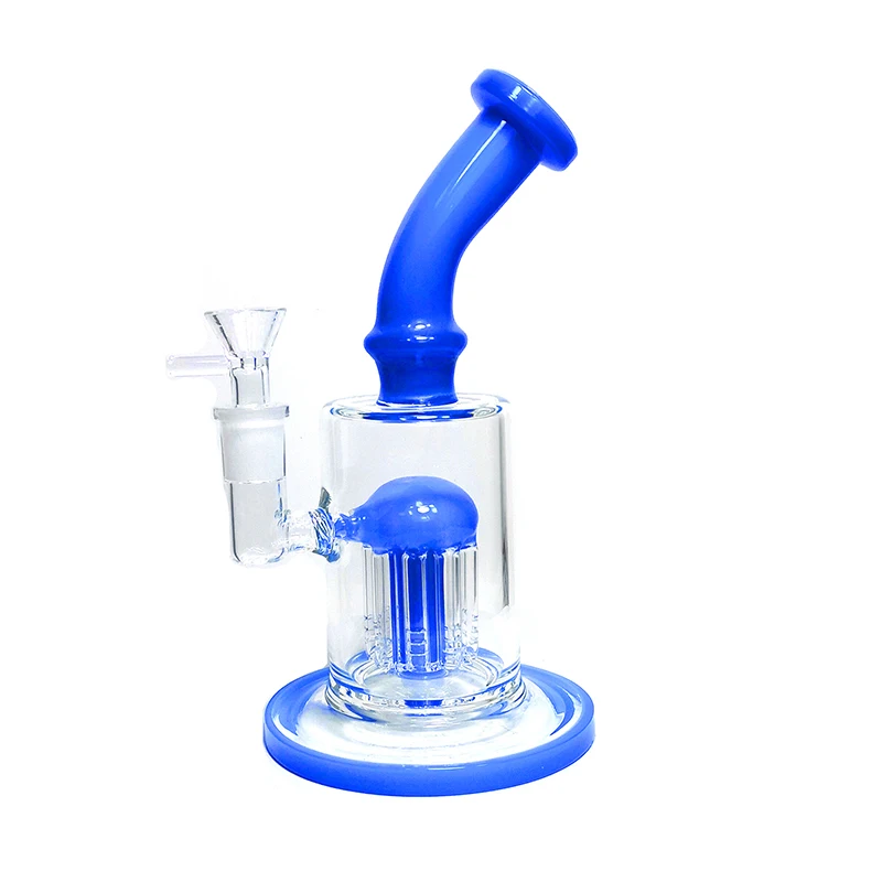 

8.26" Thick Glass Water Hookah (500g) With 8 Arm Tree Percolator Smoking Bubbler Filter Recycler 14mm Bowl Waterpipe Dab Oil Rig