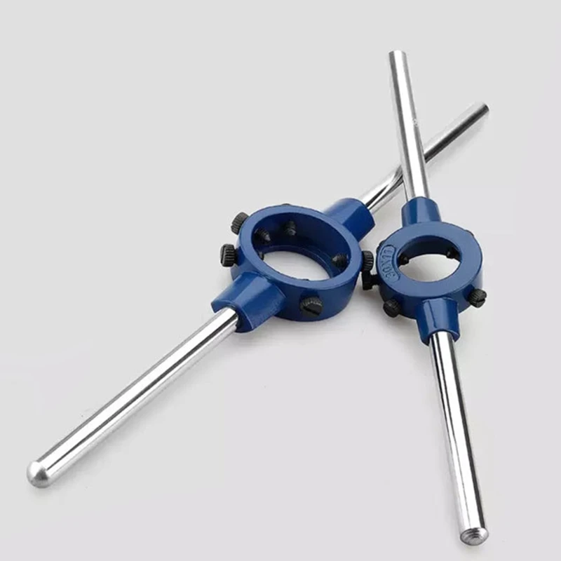 

1Pcs Round Die Wrench Flexible Steel Circular Die Handle for Dies Threading Tool P9YB