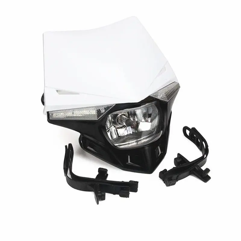 

Передняя фара для мотоцикла, велосипеда-внедорожника, передсветильник фара, универсальная двойная Спортивная фара для велосипеда