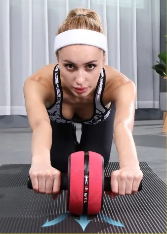 Бесшумные колесики для брюшного пресса JUFIT моделирующие тренировки тренажерного