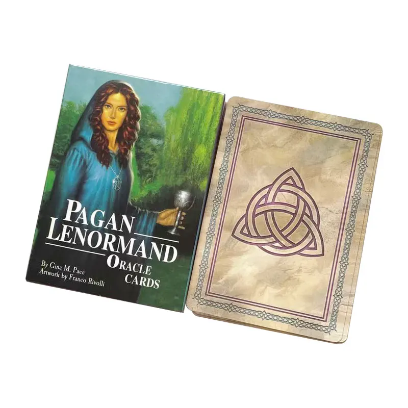 Новые языческие карты Lenormand классические настольные игры на английском языке