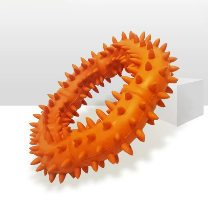 

New Rubber Pet Toy Rubber Ring Dog Toy Molar Ring Wear-resistant Anti-bite Training Dog Interactive Toy