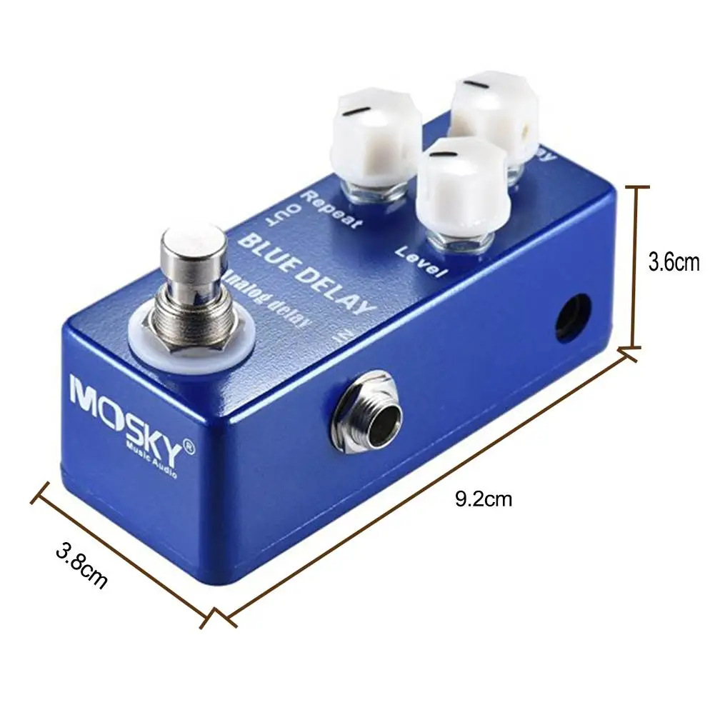 

Deep Blue Delay Mini Guitar Effect Pedal True Bypass Pedal Guitarra Guitar Gccessories