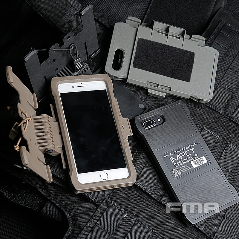 Новый военный FMA Molle тактический вещевой мешок плюс карман для мобильного