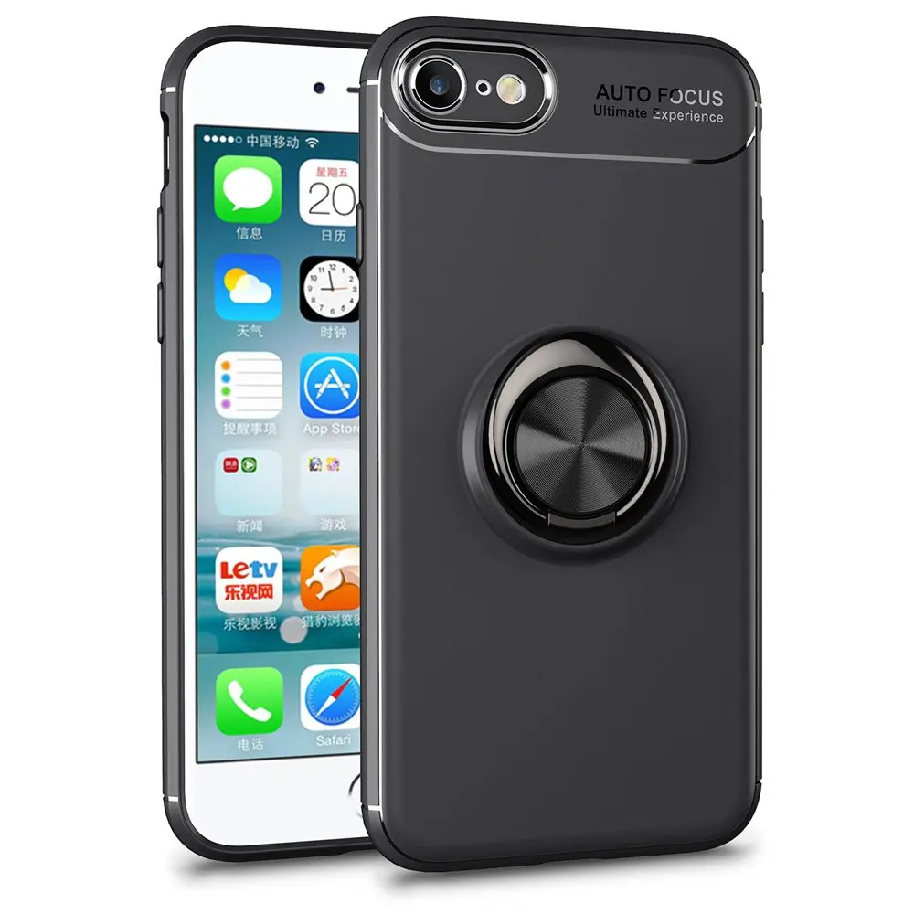 

For Cover iPhone SE 2020 Case For iPhone SE 2020 Cover Shockproof ring holder Case For iPhone 5 6 6s 7 8 Plus 11 Pro Max Fundas