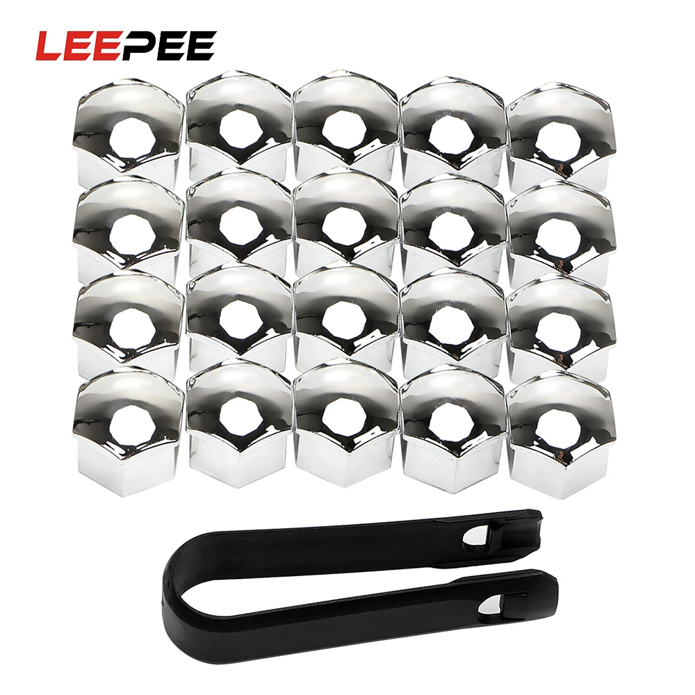 LEEPEE 17 мм защитные колпачки на Колесные гайки автомобиля болт Диски Авто ступица
