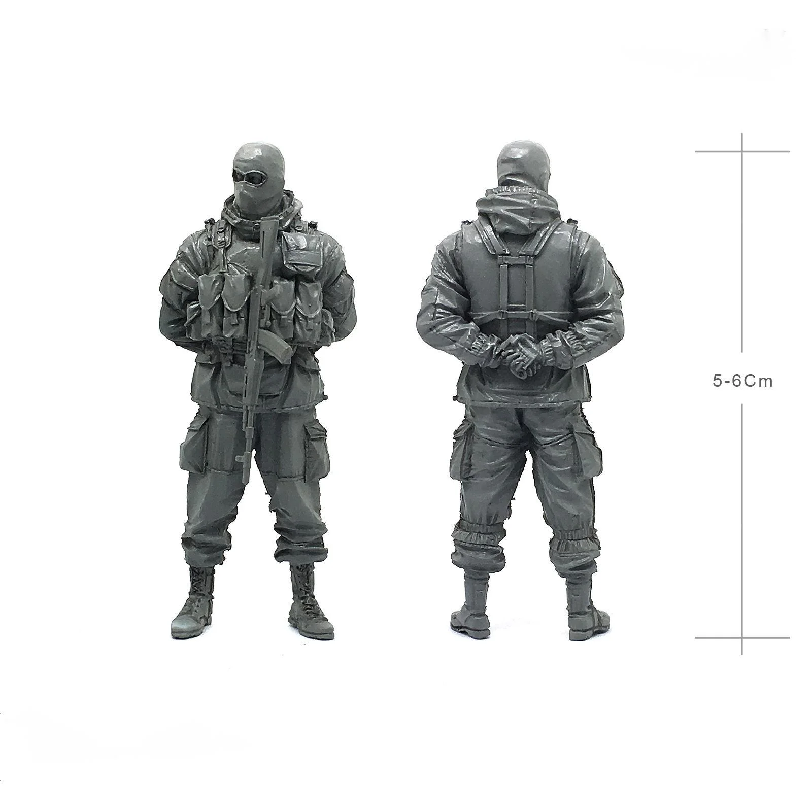 Модель из смолы 1/35 белая модель русские солдаты альфа-анти-теста должны вручную
