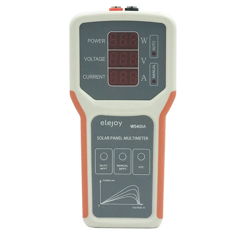 

Protable Solar Panel Power Multimeter MPPT Detection Power Meter Open Circuit Voltage Detector For Solar Panel Troubleshooting