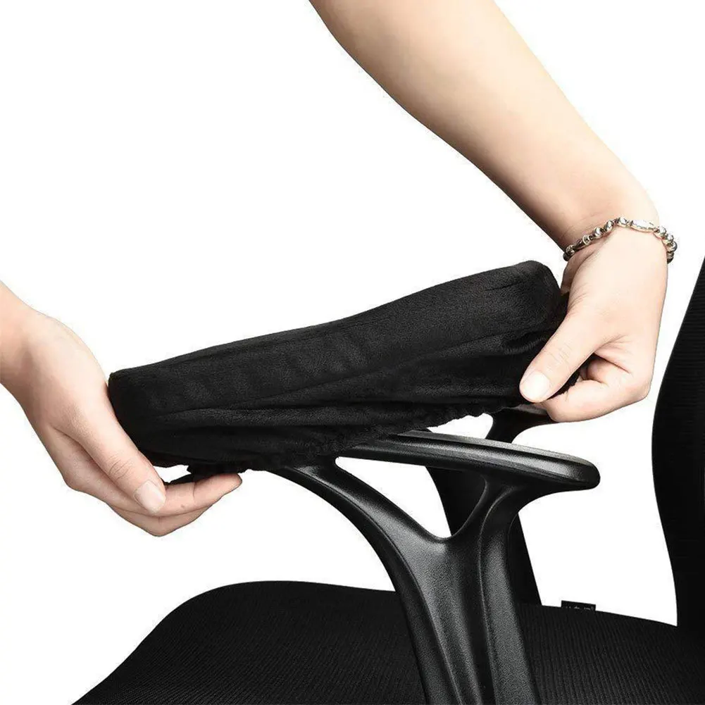 Soft Office Relief Pressure Support Forearms Ergonomic Covers Chair Armrest Pad Elbow Pillows Home Memory Foam Universal Cushion | Мебель