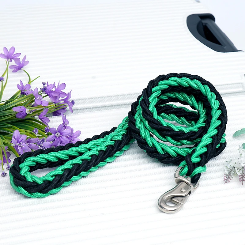 

Pet Leash Reflective Dog Leash Dacron Rope Braided Eight-strand Leash Durable For Big Medium Small Dogs