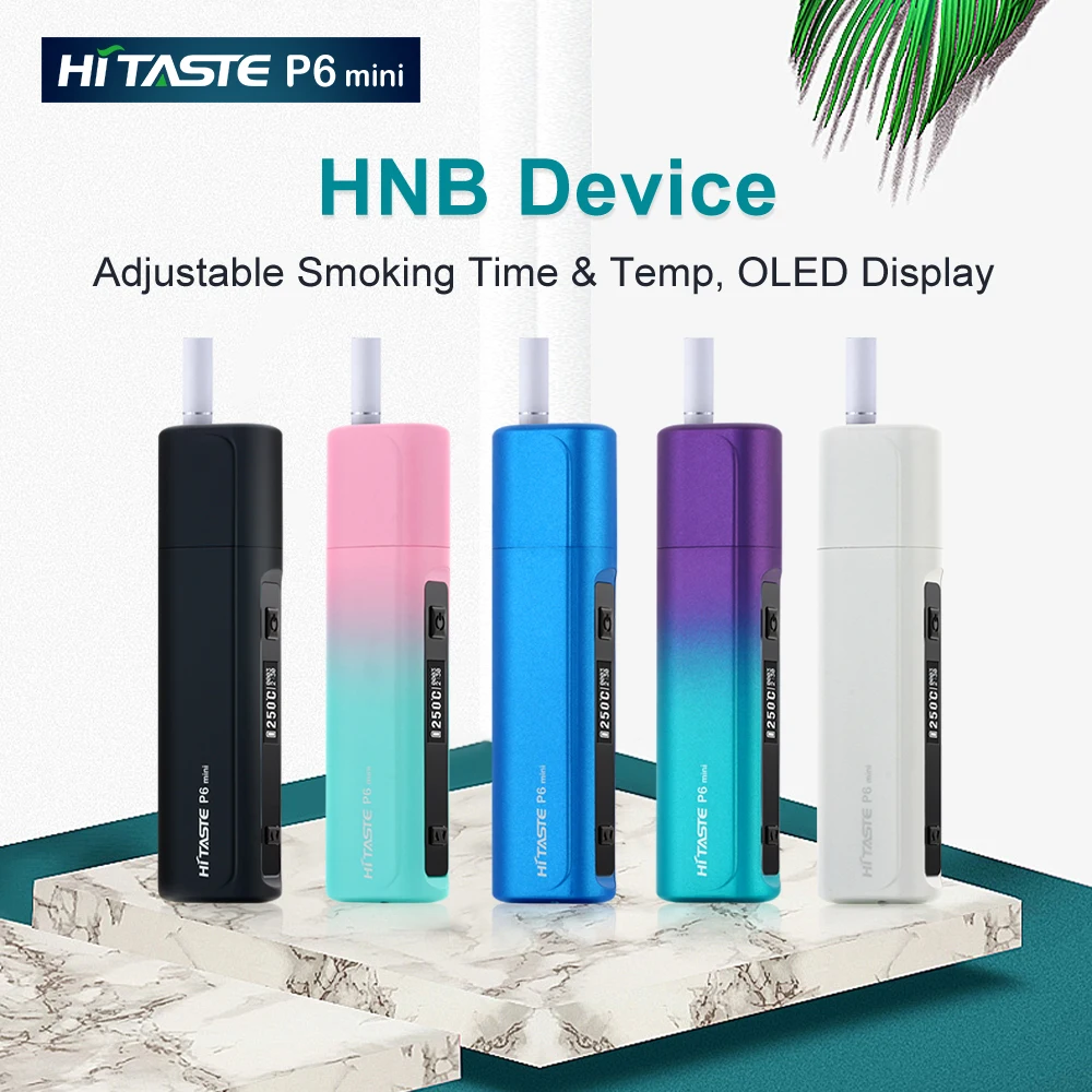Новейшее устройство для сжигания тепла HNB Hitaste P6 Заводская оригинальная электронная сигарета