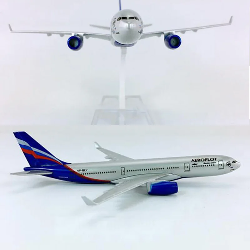 16 см литой под давлением самолет модель 1:400 Air Airbus A330 200 Россия W базовый сплав