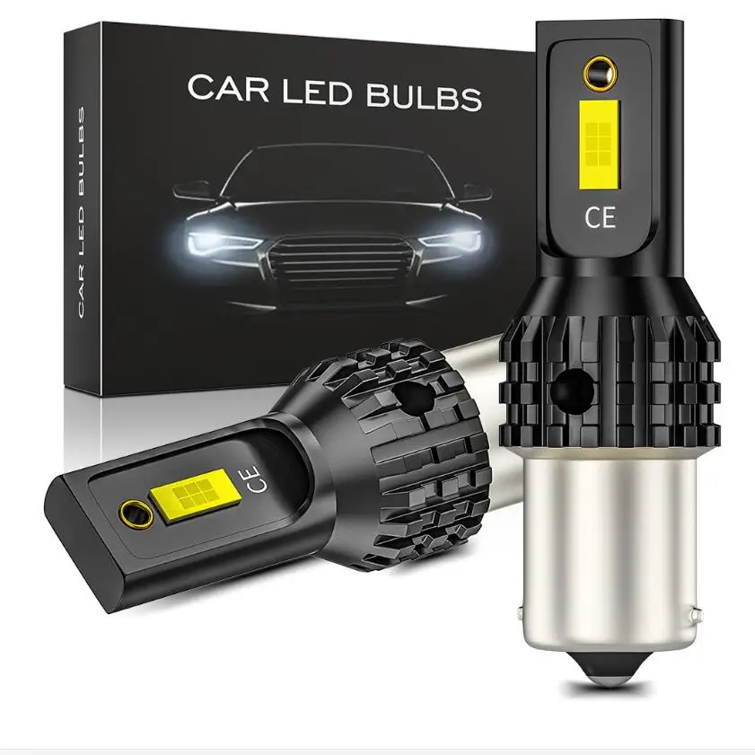 CSP ксеноновая белая CAN шина без ошибок 1156 P21W BA15S светодиодный ная лампа для VW Volkswagen