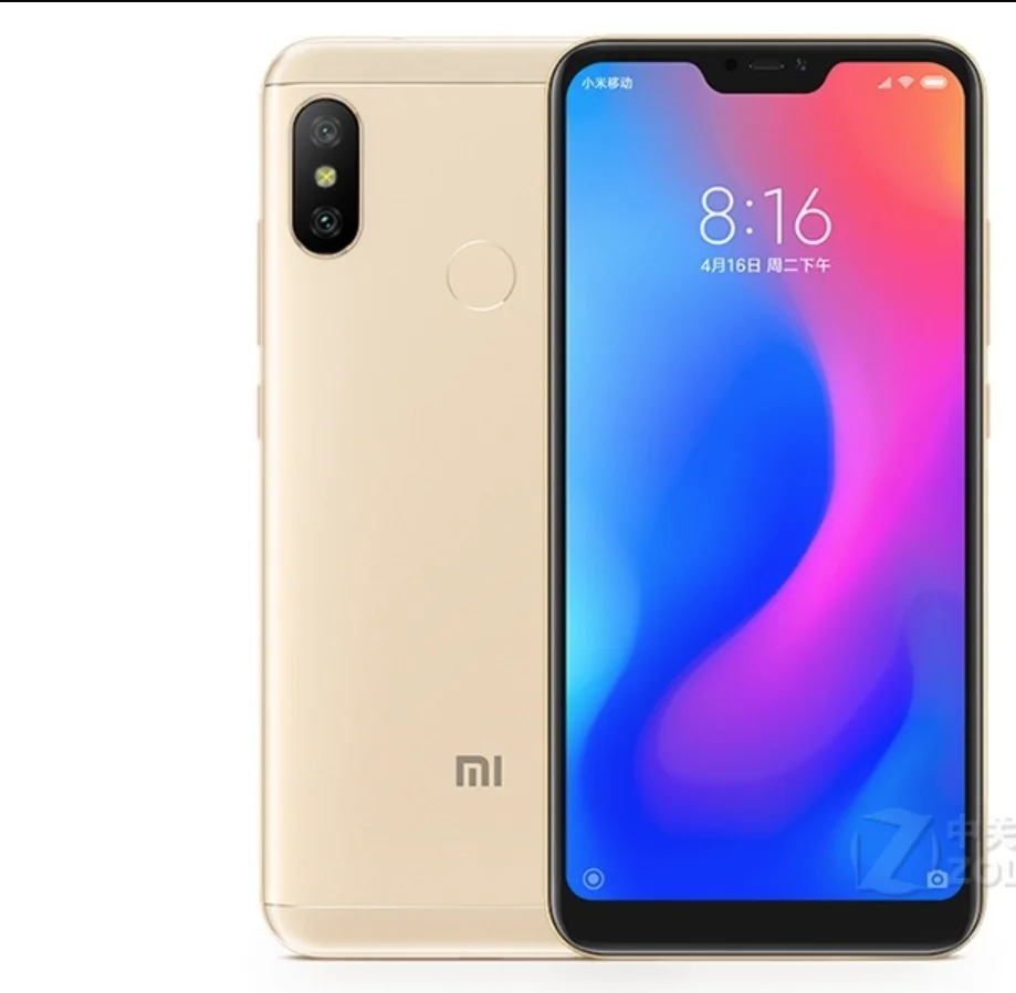 

32GB/64GB XIaomi A2 lite smartphone pixels Snapdragon 625 4000 mAh also called redmi 6 pro