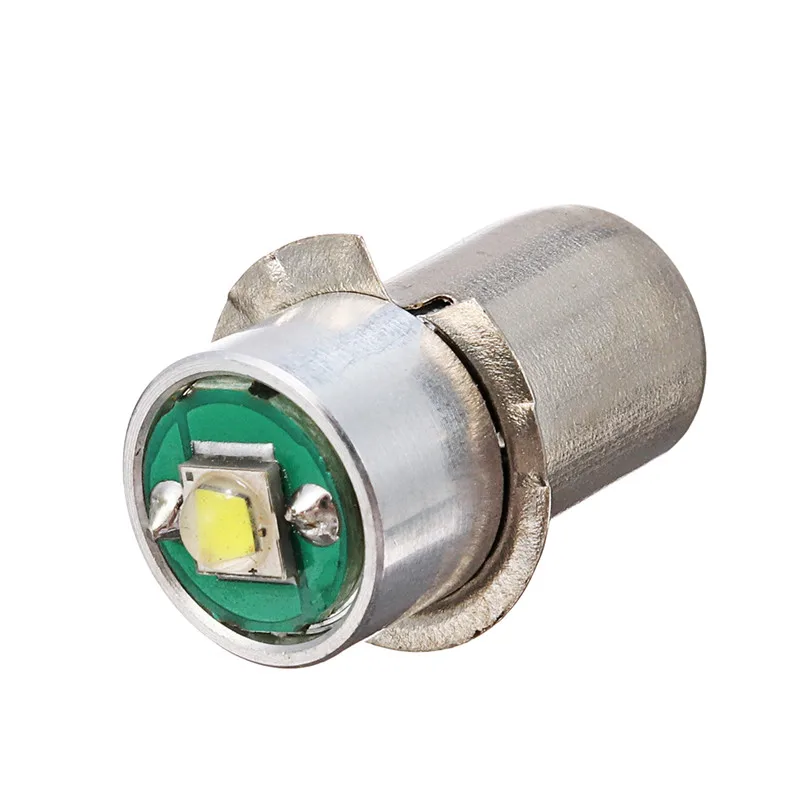 

1pcs 3V 18V DC3-18V/5-24V LED Bulb For flashlights LED Replacement Bulbs LED Upgrade Flashlight Lighting P13.5S 3W Dropship