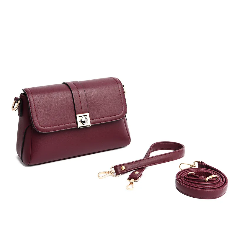 

New soft PU handbags fashion ladies shoulder bag small square bag women messenger bag luxury handbags women bags designer