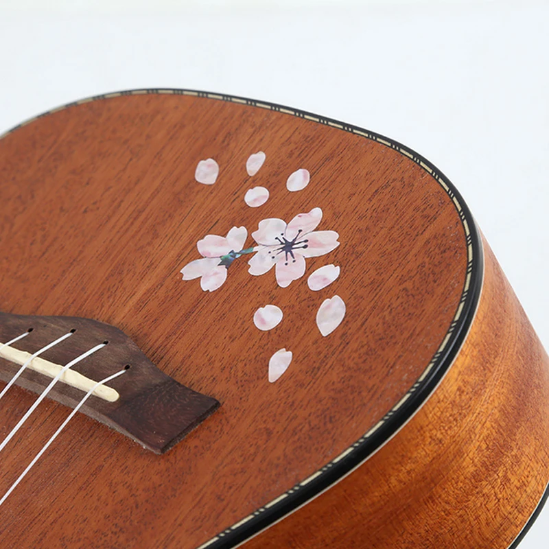 10 шт. DIY цветок гитара инкрустация тела наклейка Цветущая Акустическая укулеле